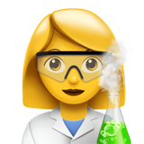 Apple woman scientist