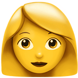 Apple woman