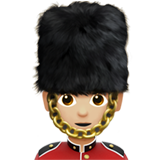 Apple guard: medium-light skin tone