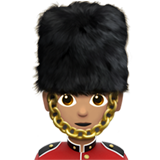 Apple guard: medium skin tone