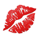 Apple kiss mark