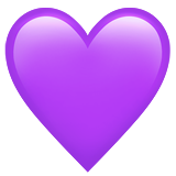 Apple purple heart