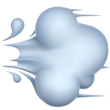 Apple dashing away