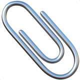 Apple paperclip