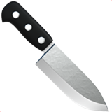 Apple kitchen knife