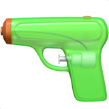 Apple water pistol