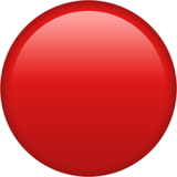 Apple red circle