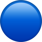 Apple blue circle