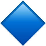 Apple large blue diamond
