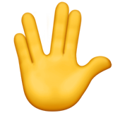 Apple vulcan salute