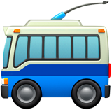 Apple trolleybus