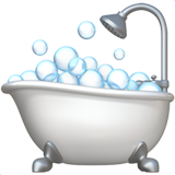 Apple bathtub