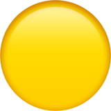 Apple yellow circle