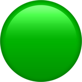Apple green circle