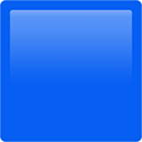 Apple blue square