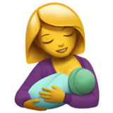 Apple breast-feeding