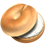 Apple bagel