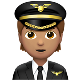 Apple pilot: medium skin tone