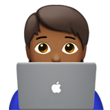 Apple technologist: medium-dark skin tone