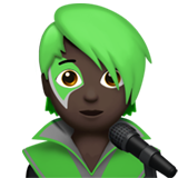 Apple singer: dark skin tone