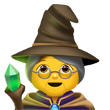 Apple woman mage