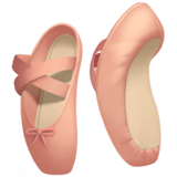Apple ballet shoes