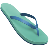 Apple thong sandal
