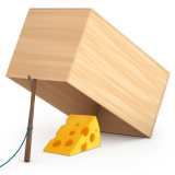 Apple mouse trap