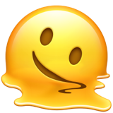 Apple melting face