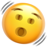 Apple shaking face