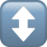 Apple up-down arrow
