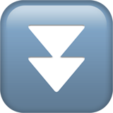 Apple fast down button