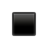 Apple black small square