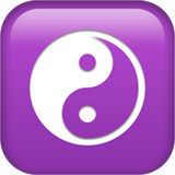 Apple yin yang