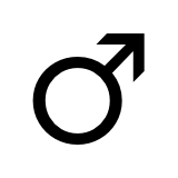 Apple male sign
