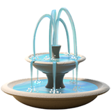 Apple fountain