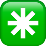 Apple eight-spoked asterisk
