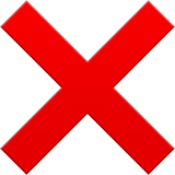 Apple cross mark