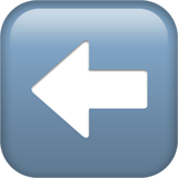 Apple left arrow