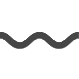 Apple wavy dash