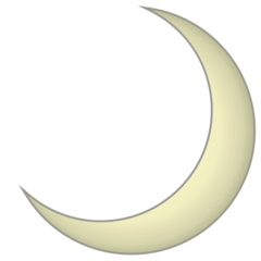 Emojidex crescent moon
