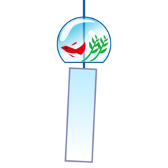 Emojidex wind chime