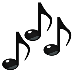 Emojidex musical notes