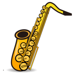Emojidex saxophone