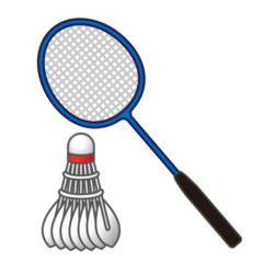 Emojidex badminton