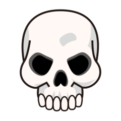 Emojidex skull
