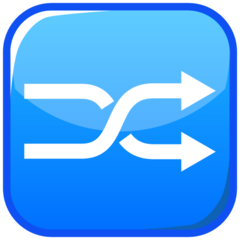 Emojidex shuffle tracks button