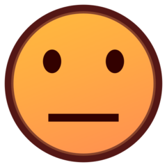 Emojidex neutral face