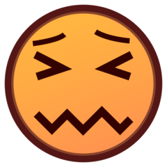 Emojidex confounded face