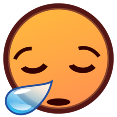 Emojidex sleepy face